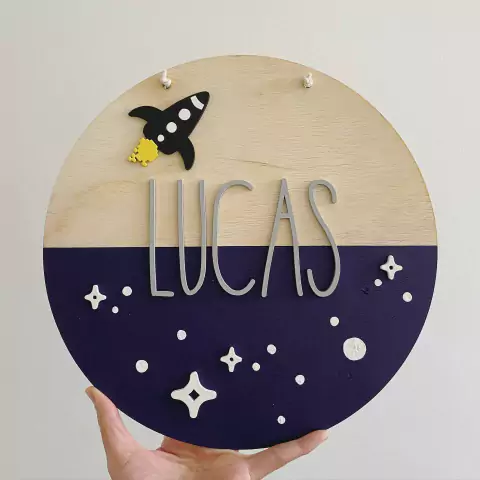 Placa Maternidade [ESPACIAL]