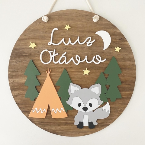 Placa Maternidade [LOBO] - comprar online