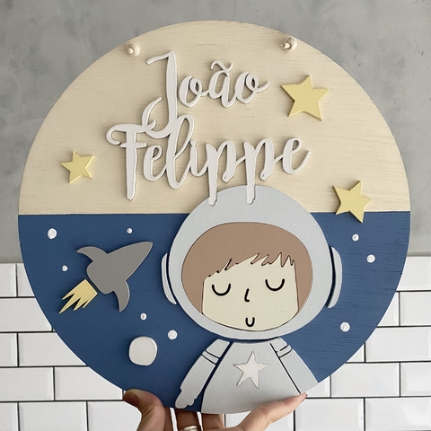 Placa Maternidade [ASTRONAUTA]