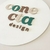 Placa com LOGOTIPO - Lojinha Oui!
