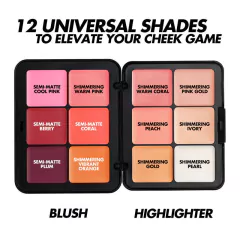 Make Up For Ever HD Skin Blush & Glow Palette - comprar online