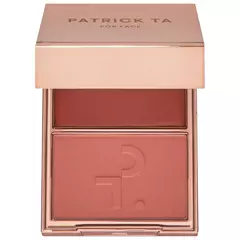 Patrick Ta Double Take Creme & Powder Blush - She's Blushing