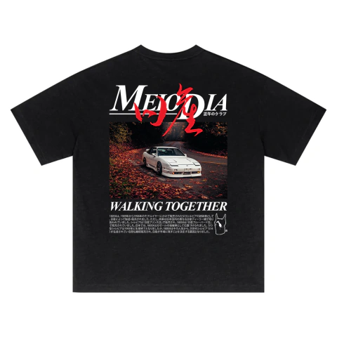 CAMISETA NISSAN 180SX MEIO DIA