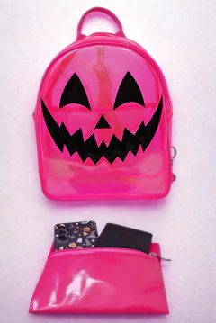 Mochila transparente halloween - loja online