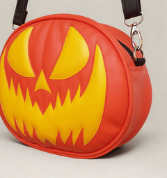 Bolsa Abóbora Halloween Dark Orange Laranja e Amarela - Nara Prado