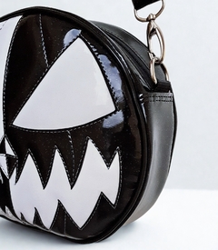 Bolsa Abóbora Halloween Preta e Branca - Nara Prado