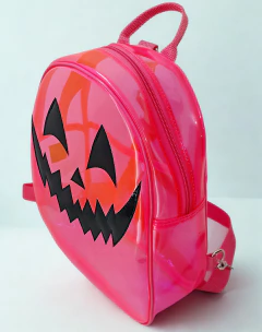 Mochila transparente halloween na internet