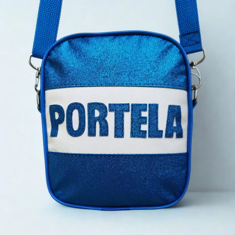 Shoulderbag Portela Azul - comprar online