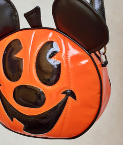 Bolsa Abobora Halloween Mickey - Nara Prado