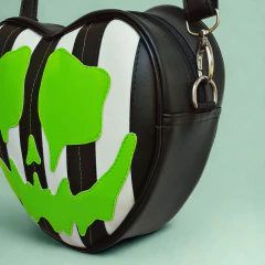 Bolsa Coração Beetlejuice Pumpkin - Nara Prado