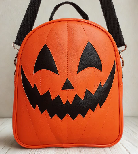 Mochila Halloween Laranja - comprar online