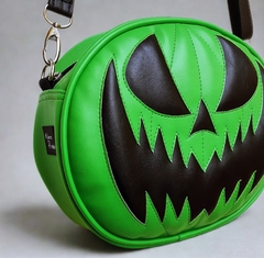 Bolsa Abóbora Halloween Dark Orange Verde e Preta na internet