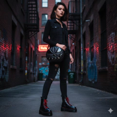 Bolsa Abóbora Halloween Dark Preta - loja online