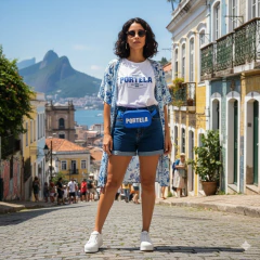 Pochete Portela Azul - loja online