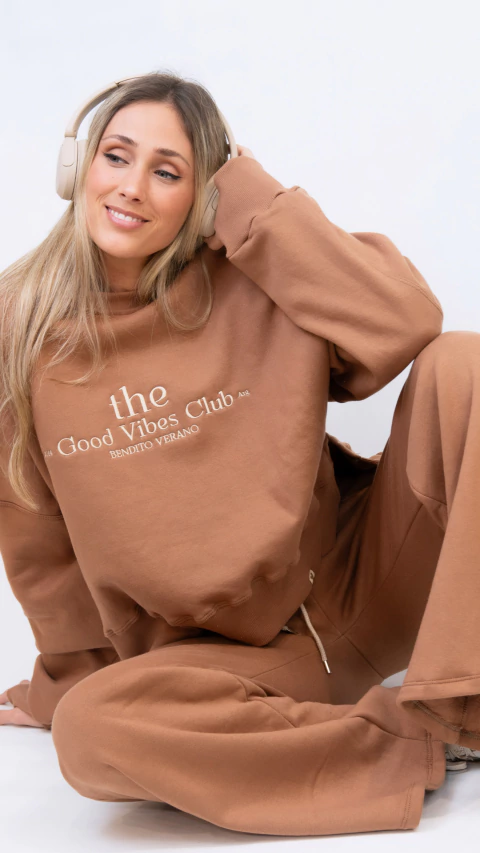 PANTALON SEEDS CAPUCCINO | Algodón frisado - comprar online