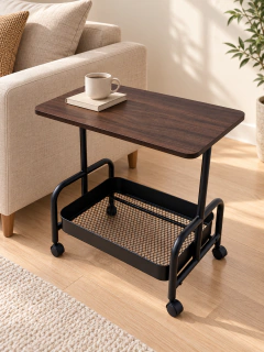 MESA LATERAL CON RUEDAS