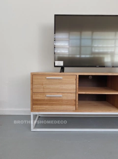 RACK BASE HIERRO - WOOD - Brothers Home Deco