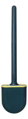 ESCOBILLA BAÑO ADHESIVA VERDE - comprar online