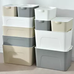ORGANIZADOR CON TAPA GRIS APILABLE 34X22X15h - comprar online