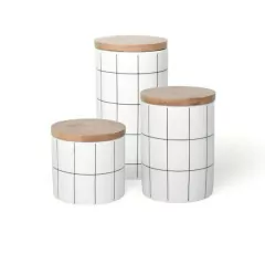 FRASCO CERAMICA RAYAS BAMBU S - Brothers Home Deco