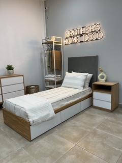 BASE SOMMIER BLOKE 1 PLAZA - comprar online