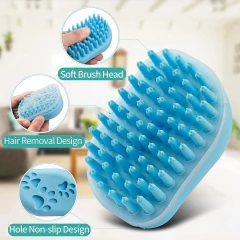 CEPILLO LIMPIEZA MASCOTAS CON DISPENSER - comprar online