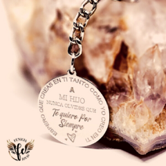 Llavero Personalizado " A mi Hijo/a"