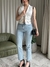 JEAN OXFORD crop mauve - comprar online