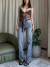 JEAN STRAIGHT grey - tienda online