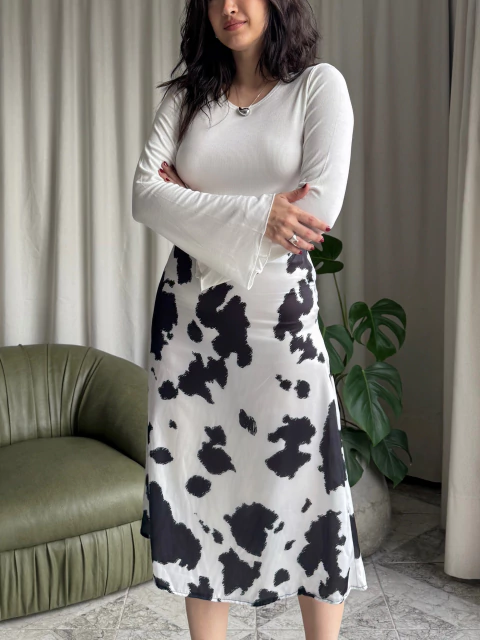 FALDA cow - comprar online