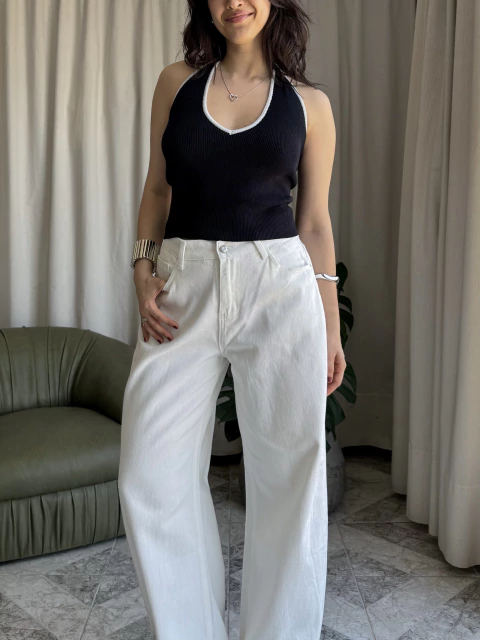 TOP gabrielle tejido - comprar online