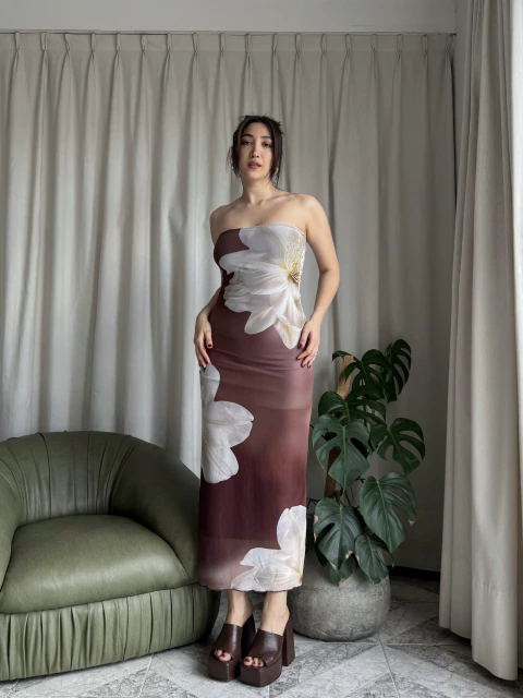 VESTIDO loto - comprar online