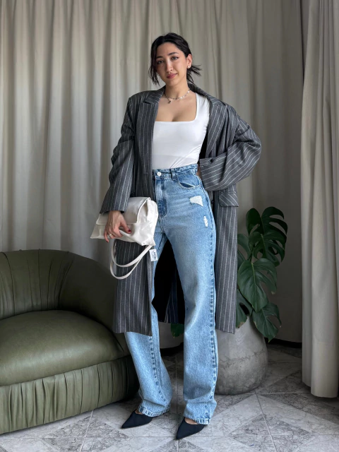 JEAN STRAIGHT franny - comprar online