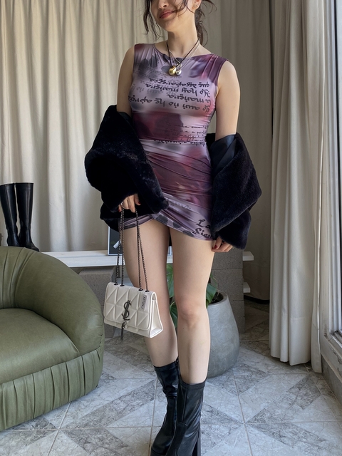 VESTIDO purple