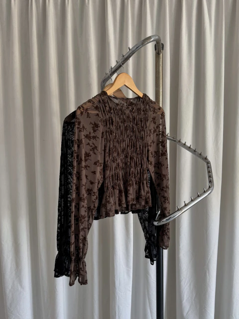 BLUSA christie frunce