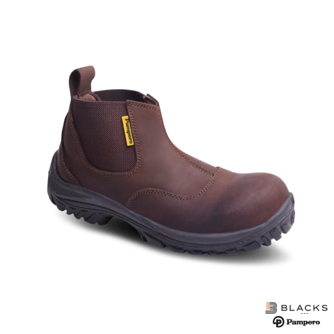 Botín Fundidor Pampero Elastizado Art.2519 Marrón