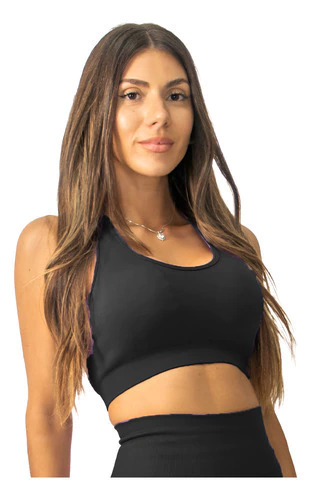 Top Deportivo Mujer Elastizado Importado Premium