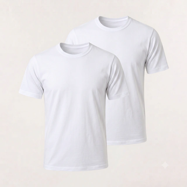 Pack X2 Remera Lisa Algodón Pampero - tienda online