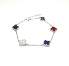 Pulsera Trebol Multicolor - comprar online