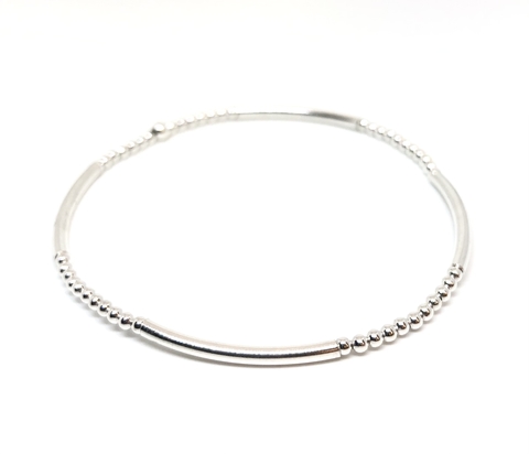 Pulsera Bolitas y Tubitos - comprar online