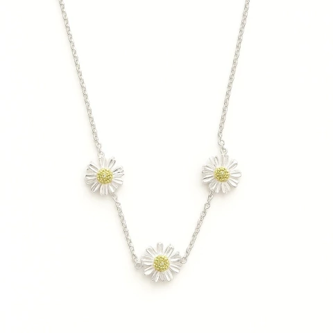 Collar tres margaritas