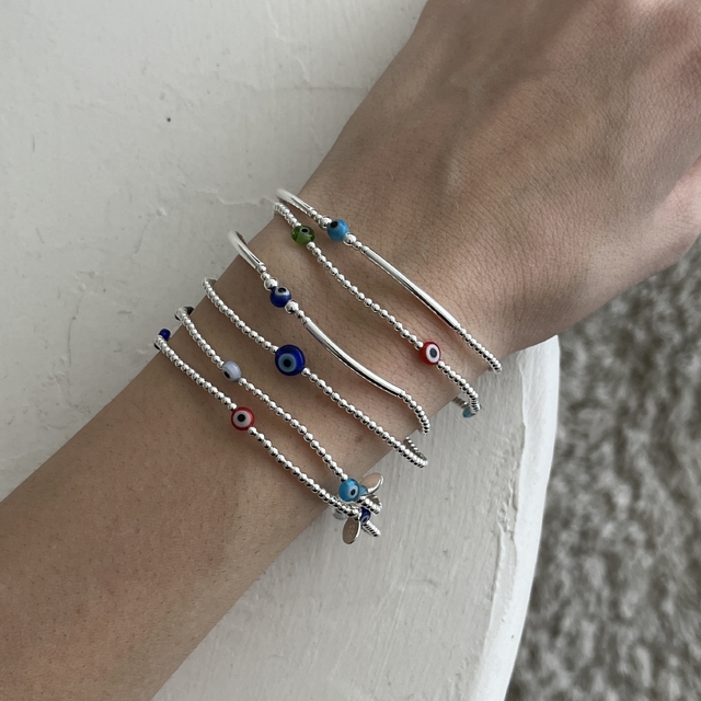Pulseras Elastizadas Con Ojito thumbnail 2
