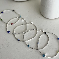 Pulseras Elastizadas con Ojito - comprar online