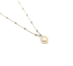 Collar Bolitas Mini y Perla - comprar online