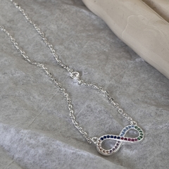 Collar infinito multicolor