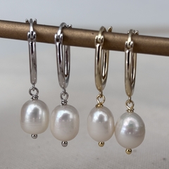 Argollas madre perla - comprar online