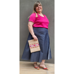Sandalia Tulipán Visón/Fucsia/Naranja en internet