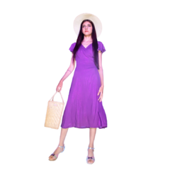 Canasta matera campo/playa México Lila (chica) - tienda online