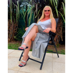 Sandalia Glam Plata - comprar online