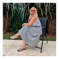 Sandalia Glam Plata